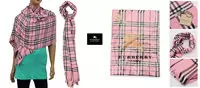 echapres 2013 burberry bonne qualite femmes imprime serviette rose